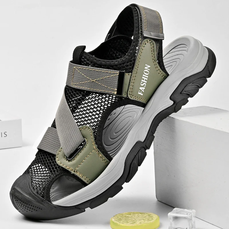 Damen Bequeme und atmungsaktive Outdoor-Sandalen mit rutschfester Sohle Heidi Mode - Image 4