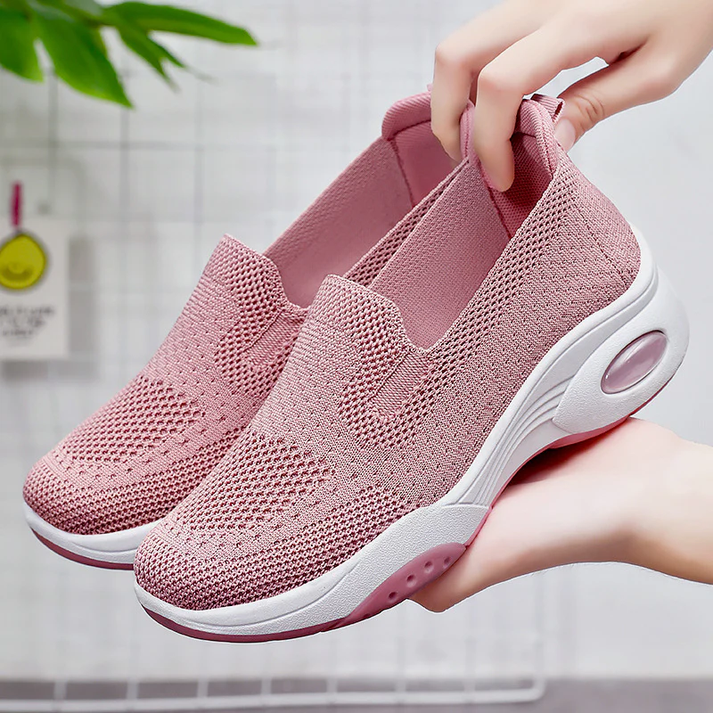 Damen Bequeme und atmungsaktive Slip-On Laufschuhe Heidi Mode - Image 3