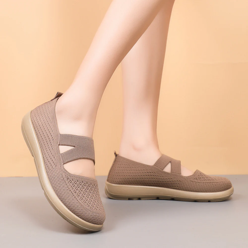 Damen Bequeme und atmungsaktive Slip-On Sneakers Heidi Mode - Image 3