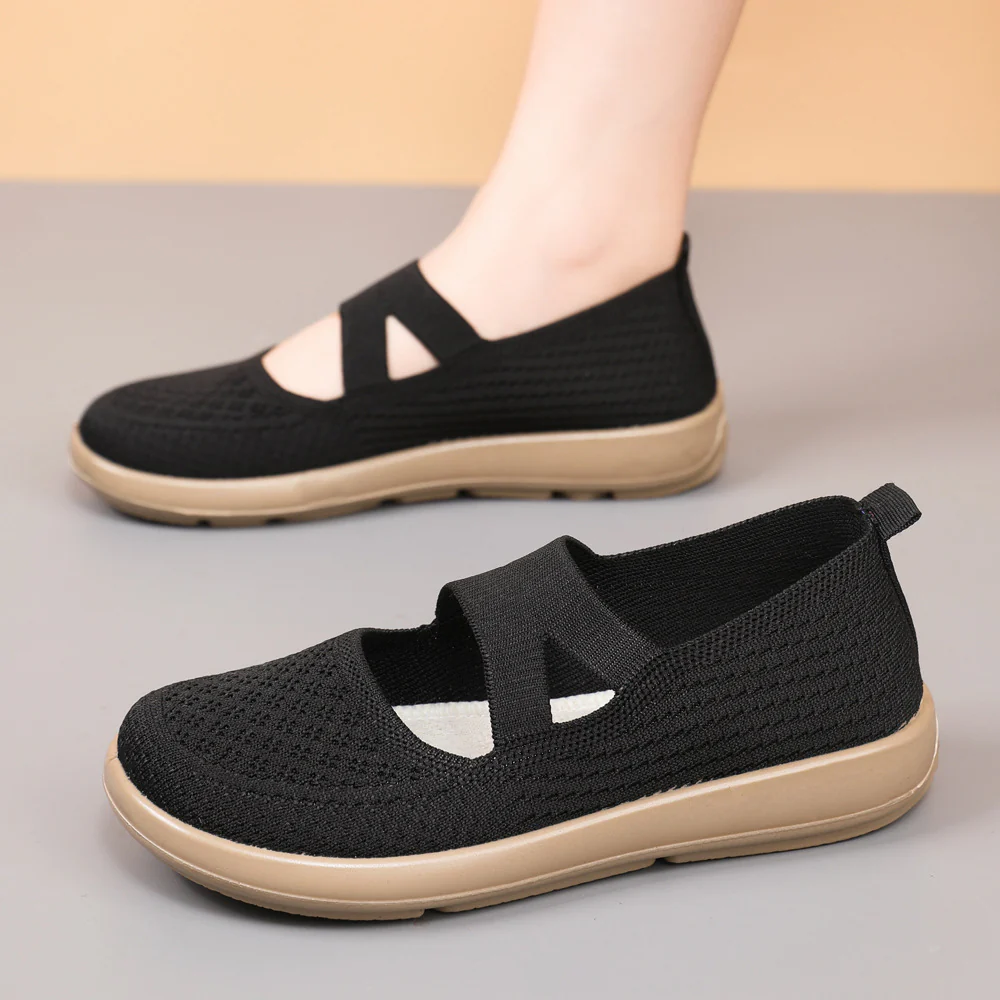 Damen Bequeme und atmungsaktive Slip-On Sneakers Heidi Mode - Image 4