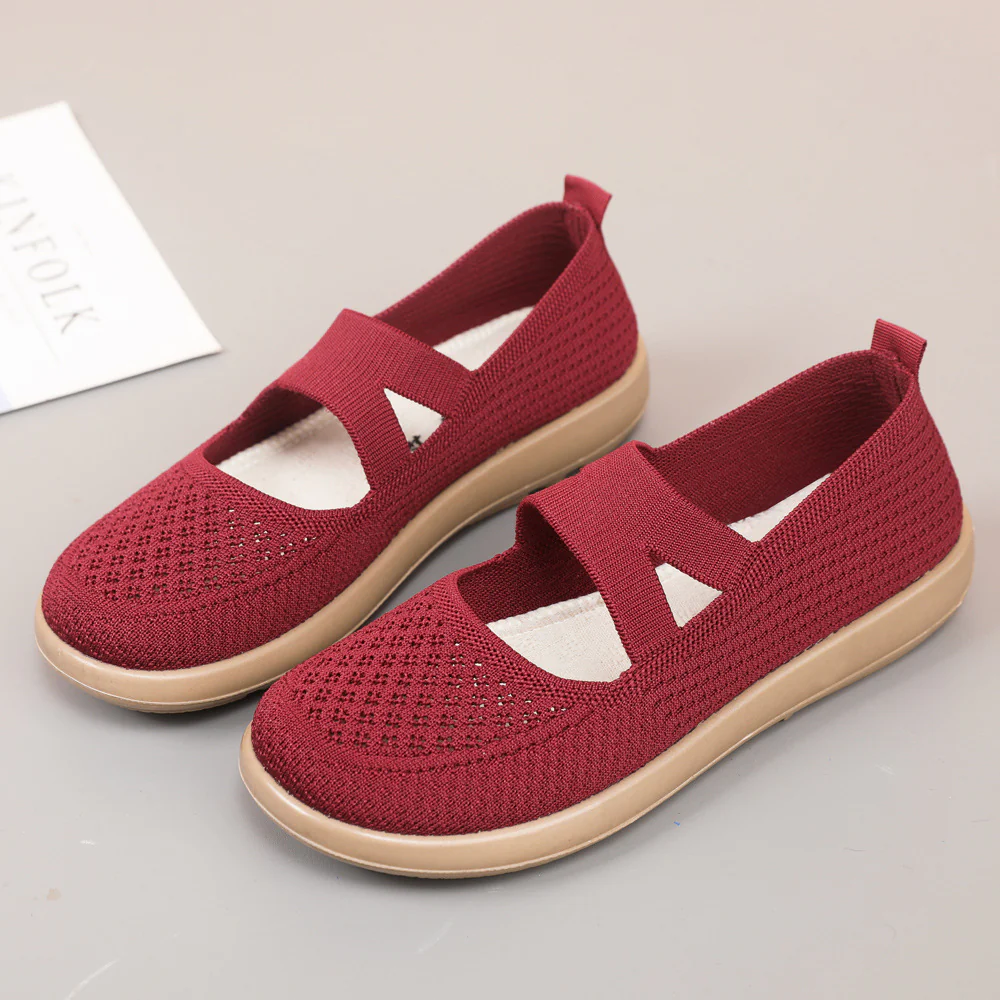 Damen Bequeme und atmungsaktive Slip-On Sneakers Heidi Mode - Image 7