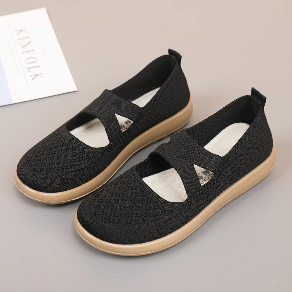 Damen Bequeme und atmungsaktive Slip-On Sneakers Heidi Mode - Image 8