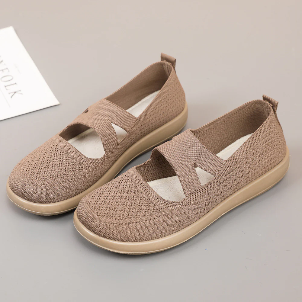 Damen Bequeme und atmungsaktive Slip-On Sneakers Heidi Mode - Image 9