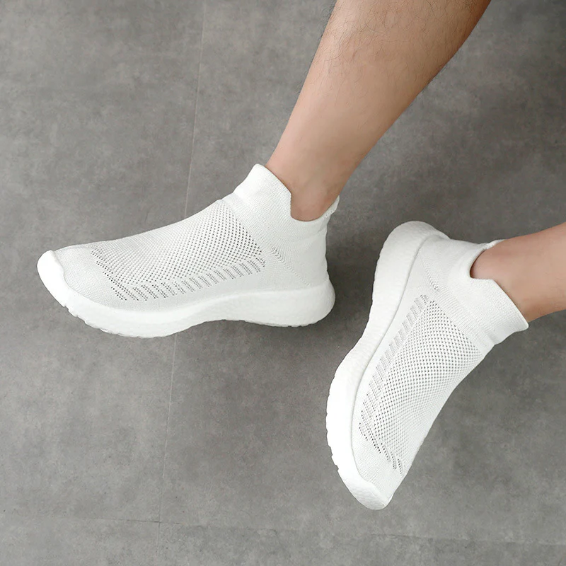 Damen bequeme und atmungsaktive Slip-On Sneakers mit flexiblem Sohlenprofil Heidi Mode - Image 4