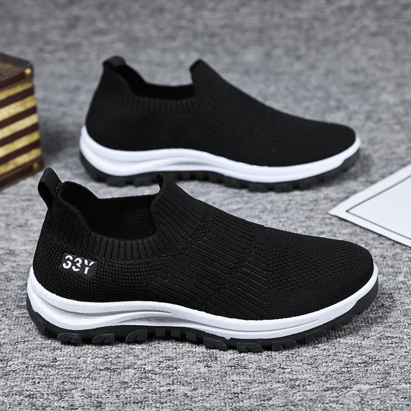 Damen Bequeme und atmungsaktive Slip-On Sportschuhe mit rutschfester Sohle Heidi Mode - Image 2