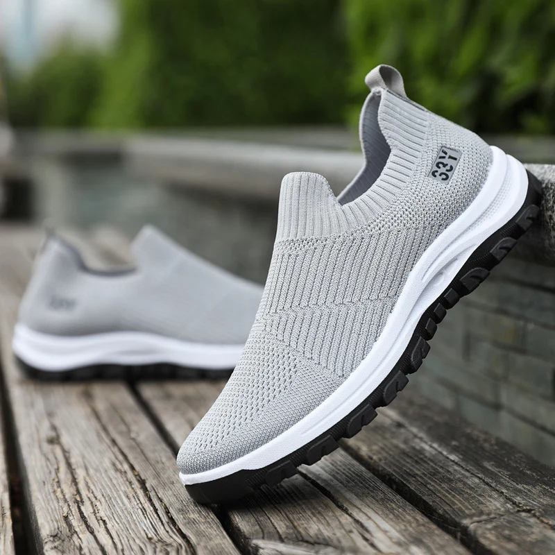 Damen Bequeme und atmungsaktive Slip-On Sportschuhe mit rutschfester Sohle Heidi Mode - Image 3