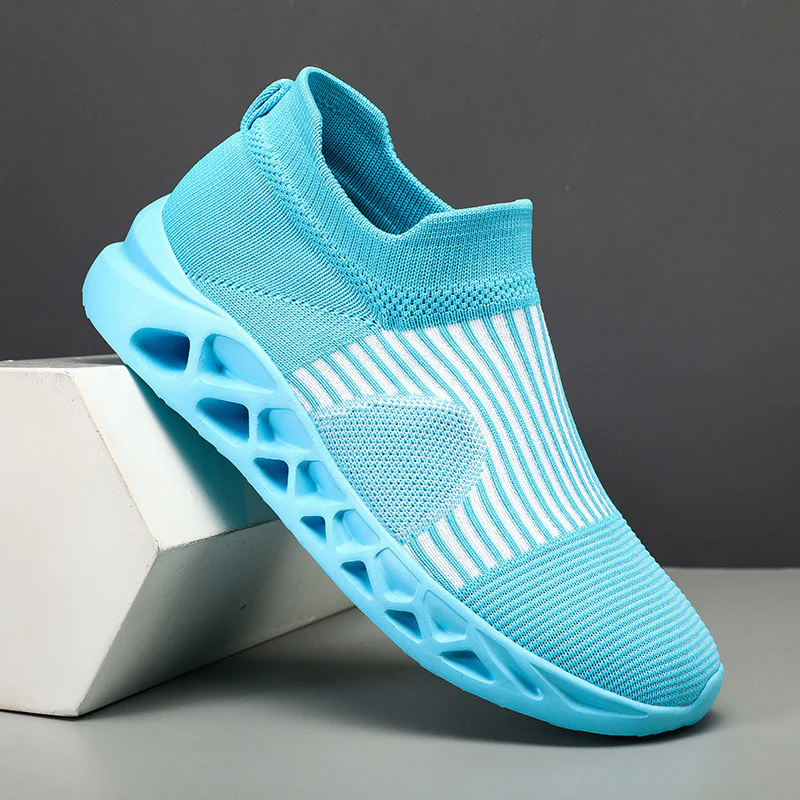 Damen Bequeme und atmungsaktive Sportschuhe mit flexiblem Design Heidi Mode - Image 12