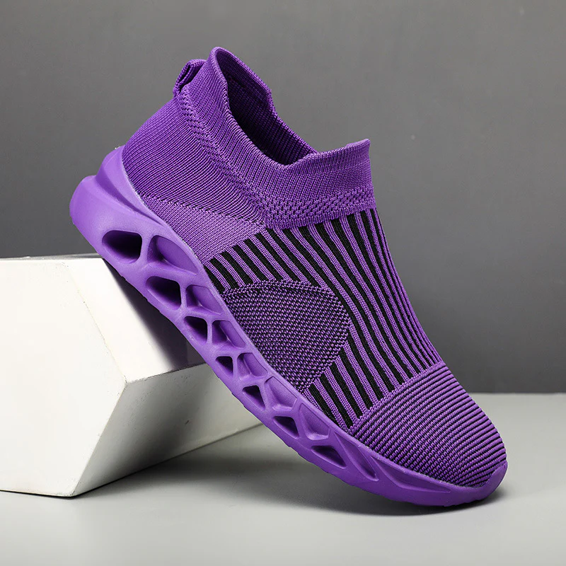 Damen Bequeme und atmungsaktive Sportschuhe mit flexiblem Design Heidi Mode - Image 6