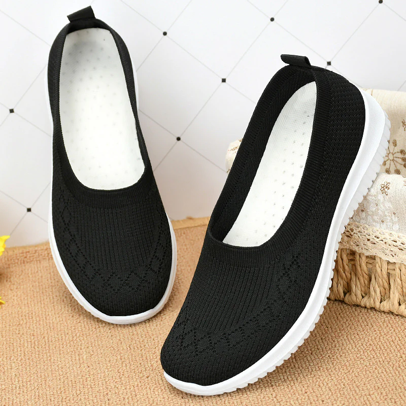 Damen bequeme und elastische Slip-On Sneakers Heidi Mode - Image 2