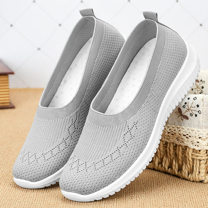 Damen bequeme und elastische Slip-On Sneakers Heidi Mode - Image 3