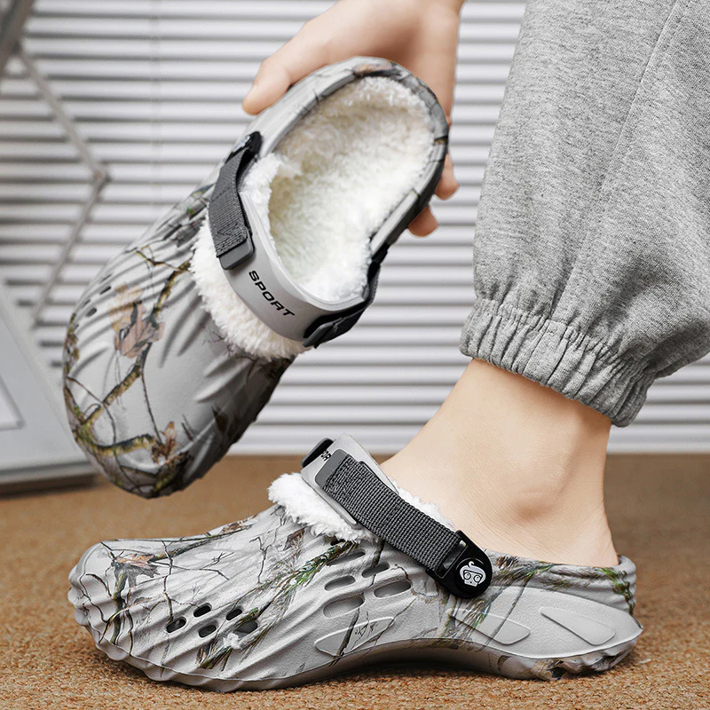 Damen Bequeme und isolierte Hausschuhe mit rutschfester Sohle Heidi Mode - Image 3