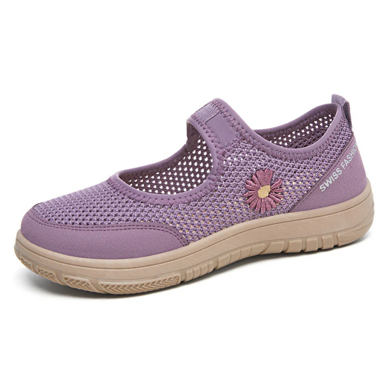 Damen Bequeme und luftige Freizeitschuhe mit verstellbarem Riemen Heidi Mode - Image 5