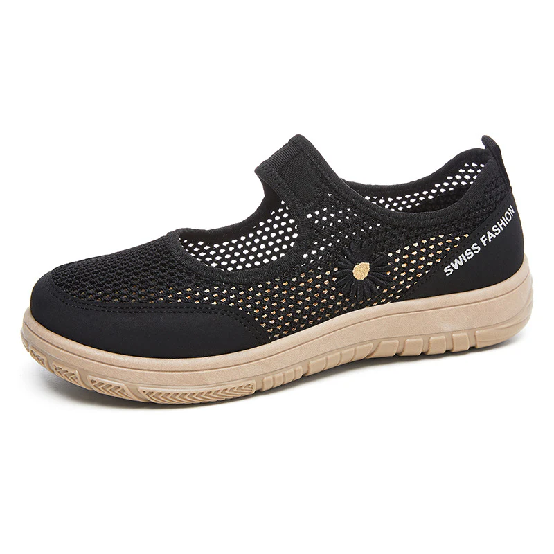 Damen Bequeme und luftige Freizeitschuhe mit verstellbarem Riemen Heidi Mode - Image 6
