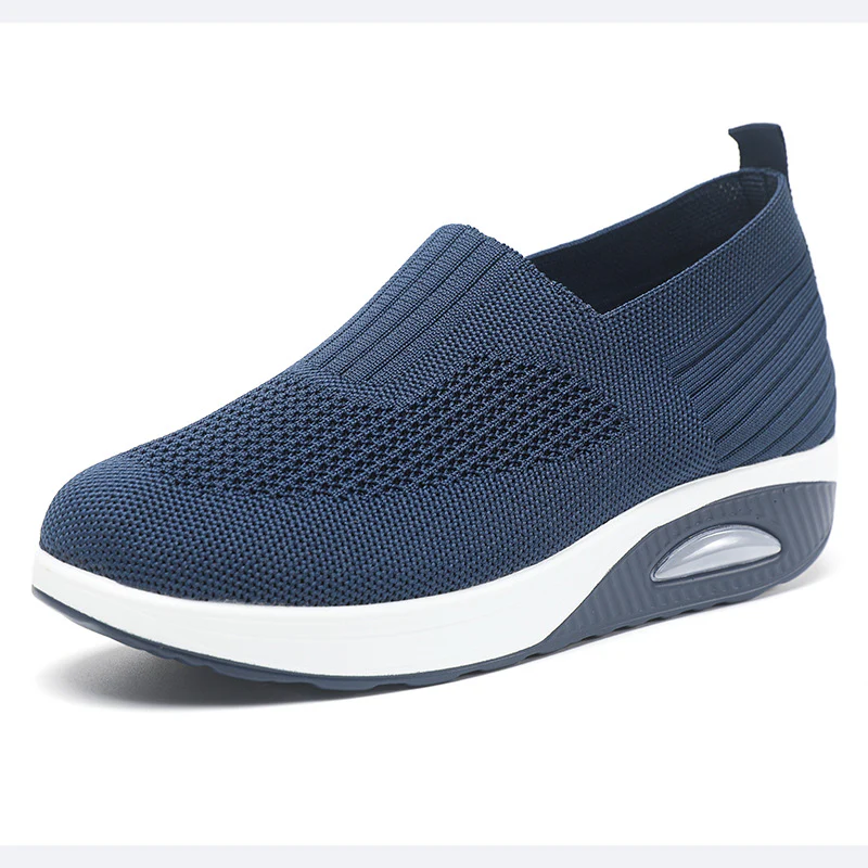 Damen Bequeme und luftige Slip-On Sneaker mit Dämpfungstechnologie Heidi Mode - Image 9