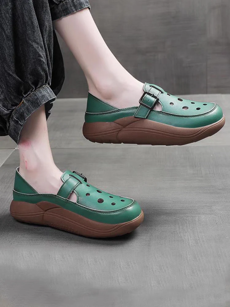 Damen Bequeme und modische Clogs mit verstellbarem Riemen und atmungsaktiver Sohle Heidi Mode - Image 6