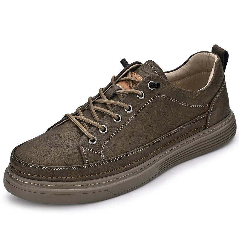 Damen Bequeme und modische Sneakers aus hochwertigem Leder Heidi Mode - Image 2