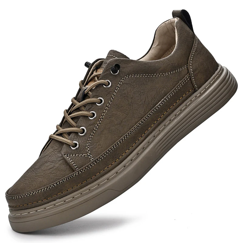 Damen Bequeme und modische Sneakers aus hochwertigem Leder Heidi Mode - Image 7