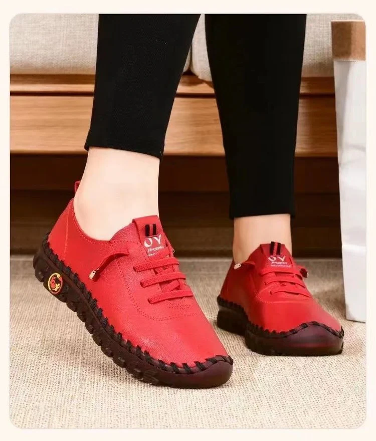 Damen Bequeme und stilvolle Freizeit-Schuhe mit elastischem Schnürsystem Heidi Mode - Image 7