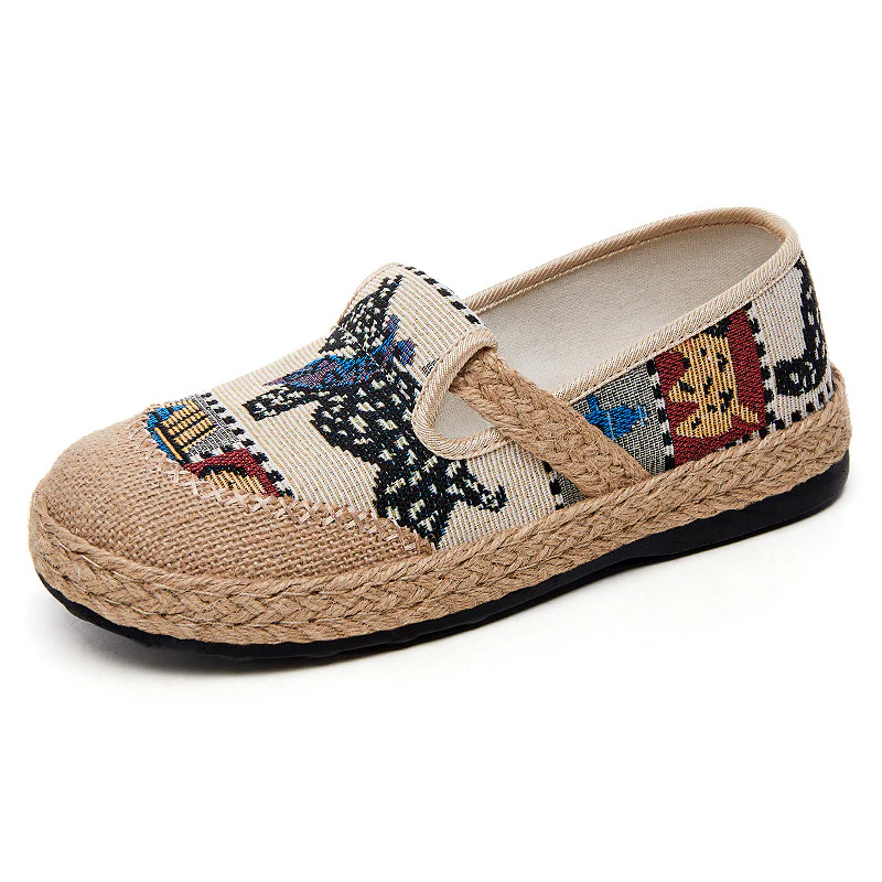 Damen bequeme und stilvolle Slipper mit buntem Mustermix Heidi Mode - Image 5