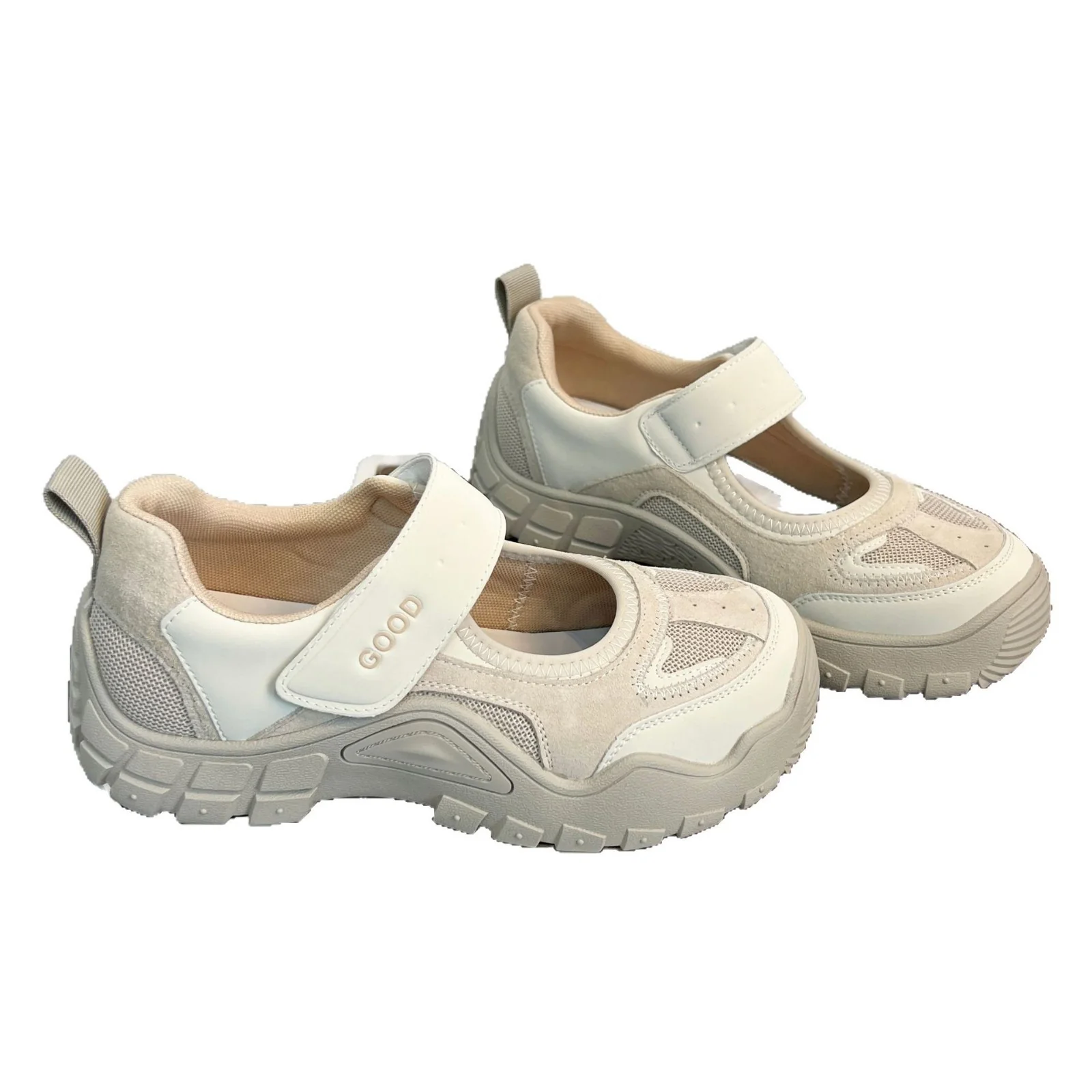 Damen Bequeme und stützende Sneakers mit Klettverschluss Heidi Mode - Image 5