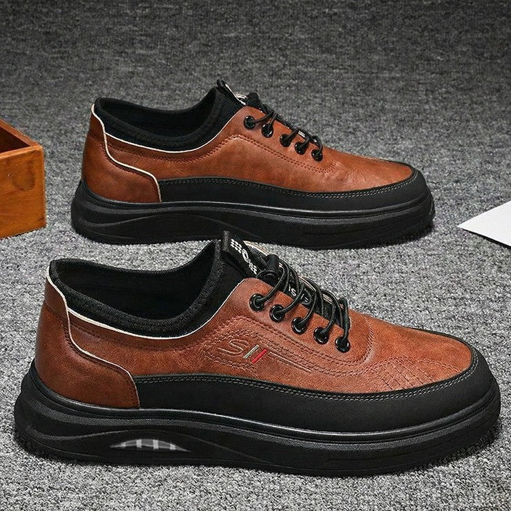 Damen Bequeme und stylische Ledersneaker mit rutschfester Sohle und atmungsaktivem Innenfutter Heidi Mode - Image 3