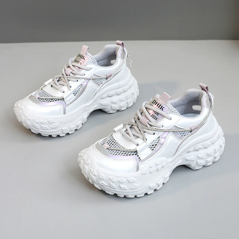 Damen bequeme und stylische Sneakers mit rutschfester Sohle und atmungsaktiver Mesh-Oberfläche Heidi Mode - Image 6