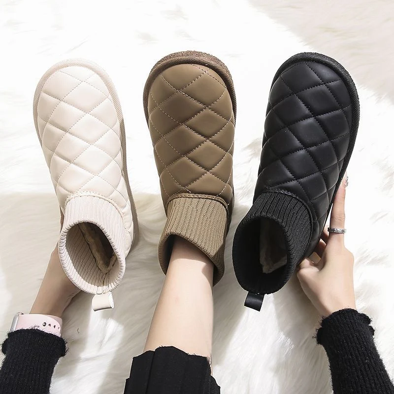 Damen Bequeme und stylische Winterboots mit elastischem Schaft und rutschfester Sohle Heidi Mode - Image 4