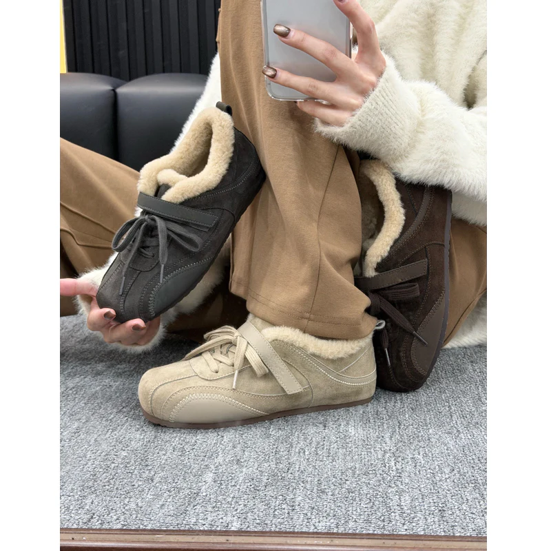 Damen Bequeme und warme Hausschuhe mit kuscheligem Kunstfellfutter Heidi Mode - Image 3