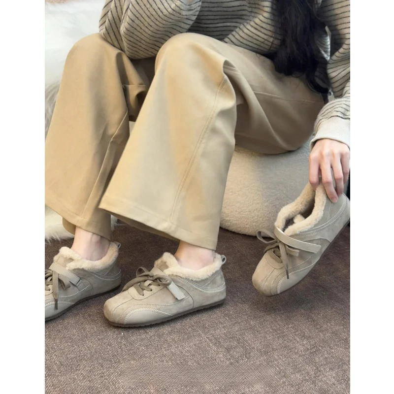 Damen Bequeme und warme Hausschuhe mit kuscheligem Kunstfellfutter Heidi Mode - Image 4