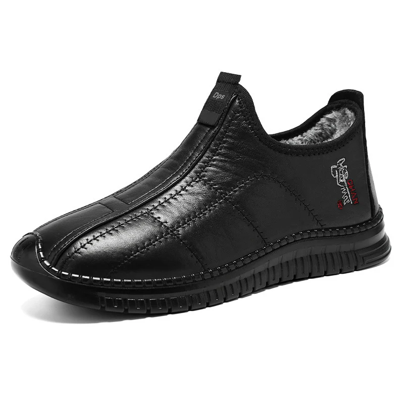 Damen Bequeme und warme Lederhausschuhe mit rutschfester Sohle Heidi Mode - Image 6