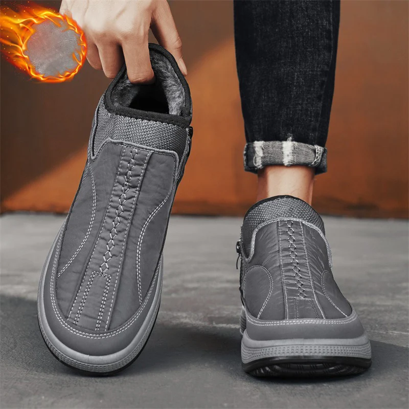 Damen Bequeme Winter Sneaker mit kuscheligem Innenfutter und rutschfester Sohle Heidi Mode - Image 3