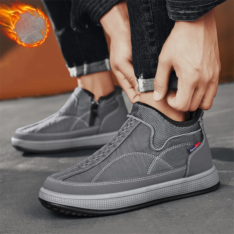Damen Bequeme Winter Sneaker mit kuscheligem Innenfutter und rutschfester Sohle Heidi Mode - Image 6