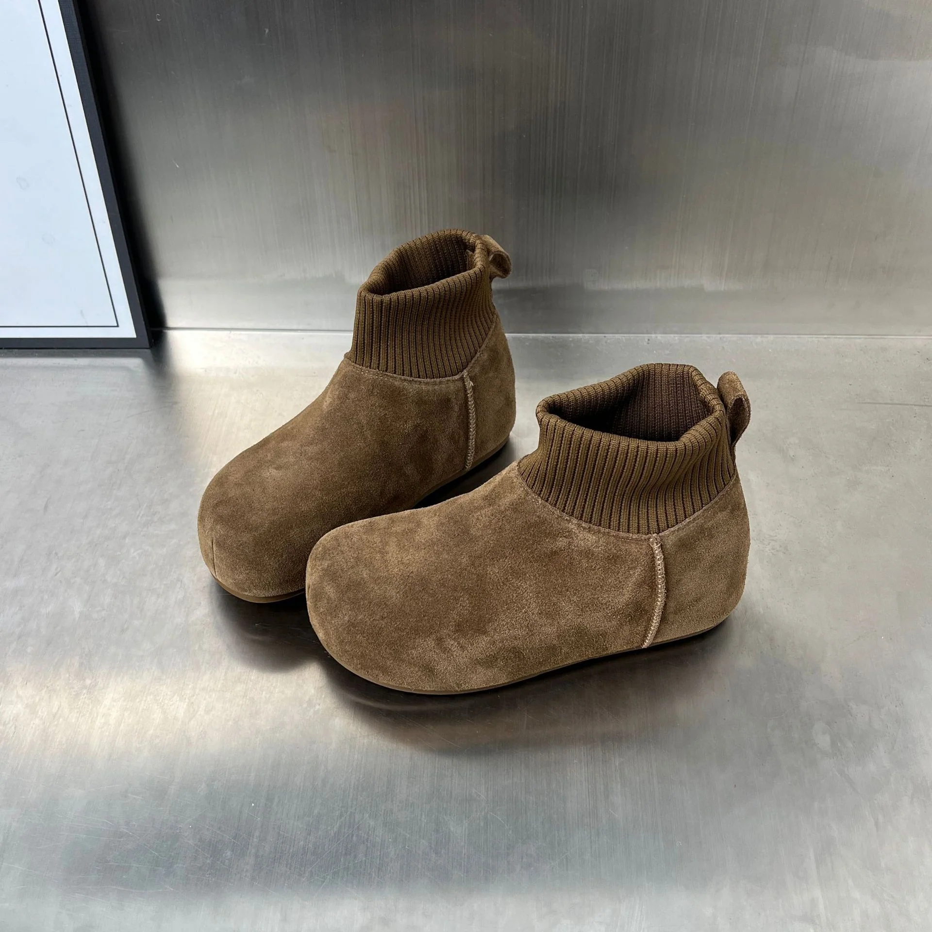 Damen Bequeme Winterboots mit elastischem Kragen und weichem Innenfutter Heidi Mode - Image 4