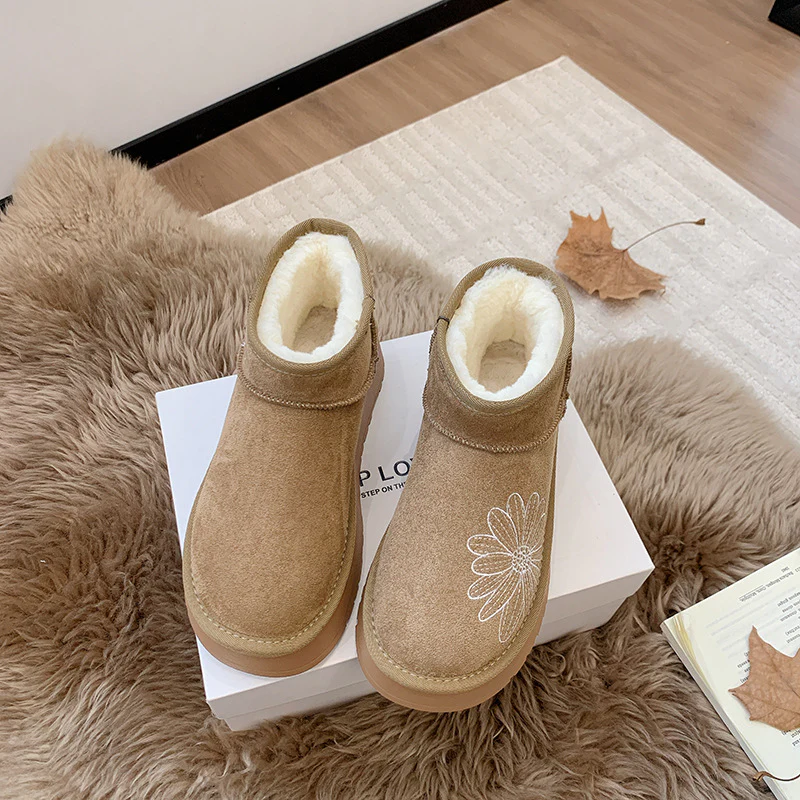 Damen bequeme Winterboots mit ergonomischem Innenfutter und rutschfester Sohle Heidi Mode - Image 3