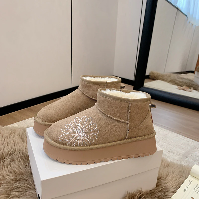 Damen bequeme Winterboots mit ergonomischem Innenfutter und rutschfester Sohle Heidi Mode - Image 4