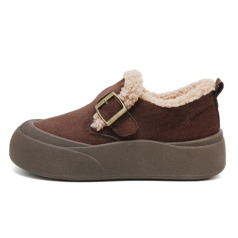 Damen bequemes Slipper mit wärmendem Innenfutter und modischem Schnallen-Design Heidi Mode - Image 6