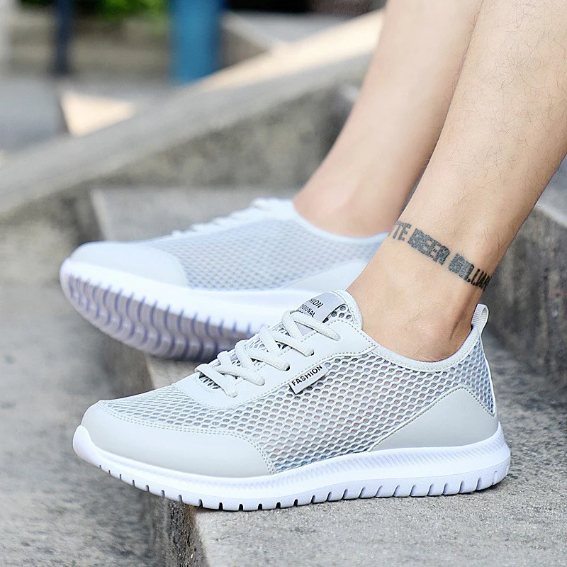 Damen Bequemliche Mesh-Sneaker mit atmungsaktiver Laufsohle Heidi Mode - Image 3