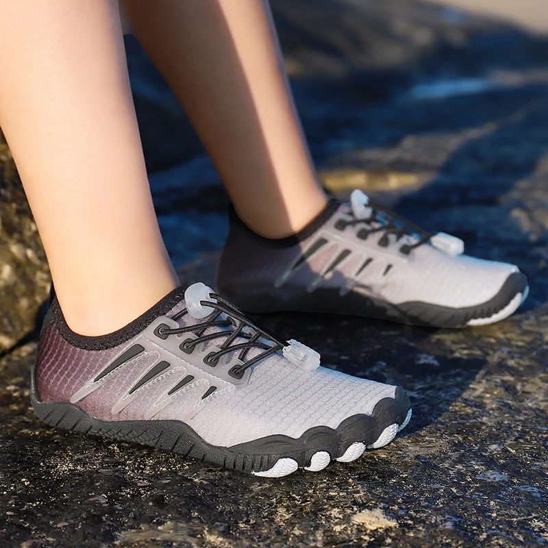 Damen Biegsame Aqua-Laufschuhe mit schnelltrocknendem Obermaterial und rutschfester Sohle Heidi Mode - Image 2