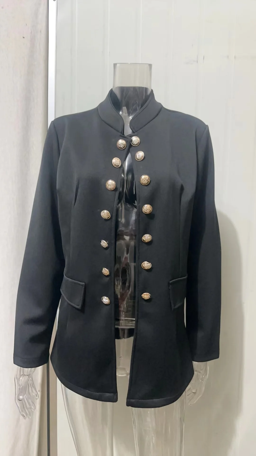 Damen Blazer mit stylishen Druckknöpfen und eleganter Passform Heidi-Mode - Image 10