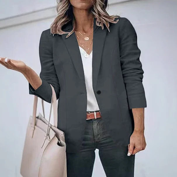Damen Blazerjacke mit elegantem Schnitt und vielseitigen Stylingmöglichkeiten Heidi-Mode - Image 4