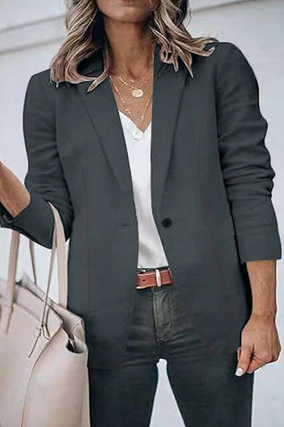 Damen Blazerjacke mit elegantem Schnitt und vielseitigen Stylingmöglichkeiten Heidi-Mode - Image 6
