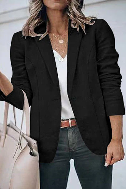 Damen Blazerjacke mit elegantem Schnitt und vielseitigen Stylingmöglichkeiten Heidi-Mode - Image 7