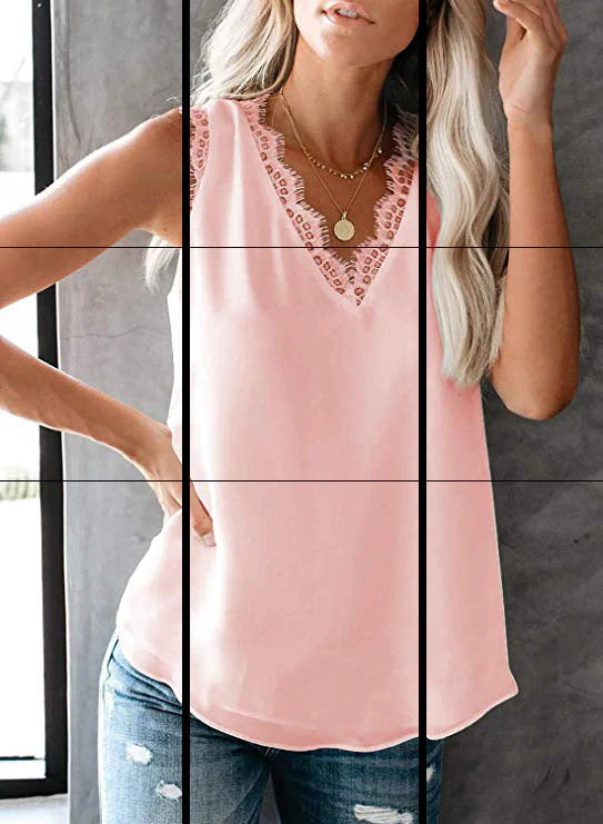 Damen Bluse mit Elegantem Spitzeneinsatz Heidi-Mode - Image 6