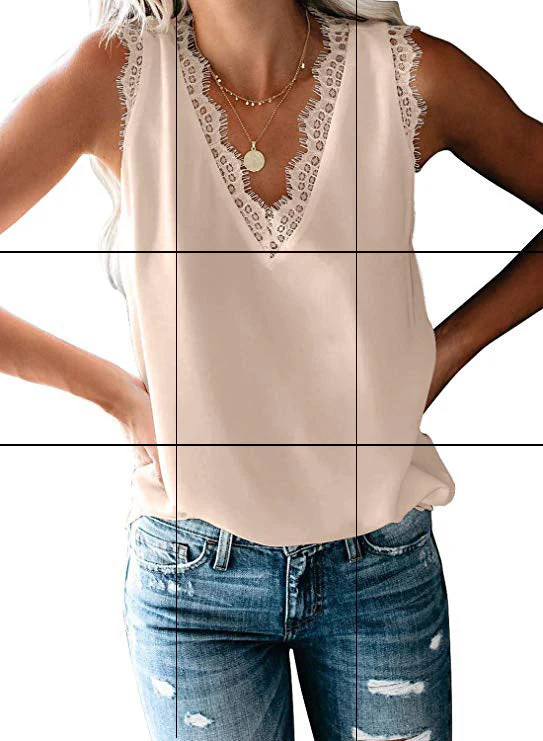 Damen Bluse mit Elegantem Spitzeneinsatz Heidi-Mode - Image 7