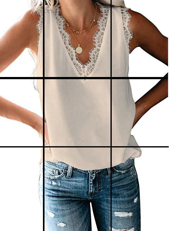 Damen Bluse mit Elegantem Spitzeneinsatz Heidi-Mode - Image 8