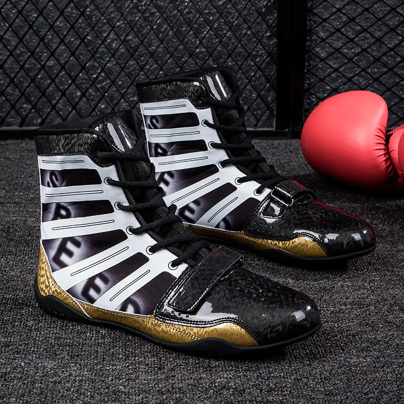 Damen Boxschuhe mit hoher Knöchelschutz und rutschfester Sohle Heidi Mode - Image 8