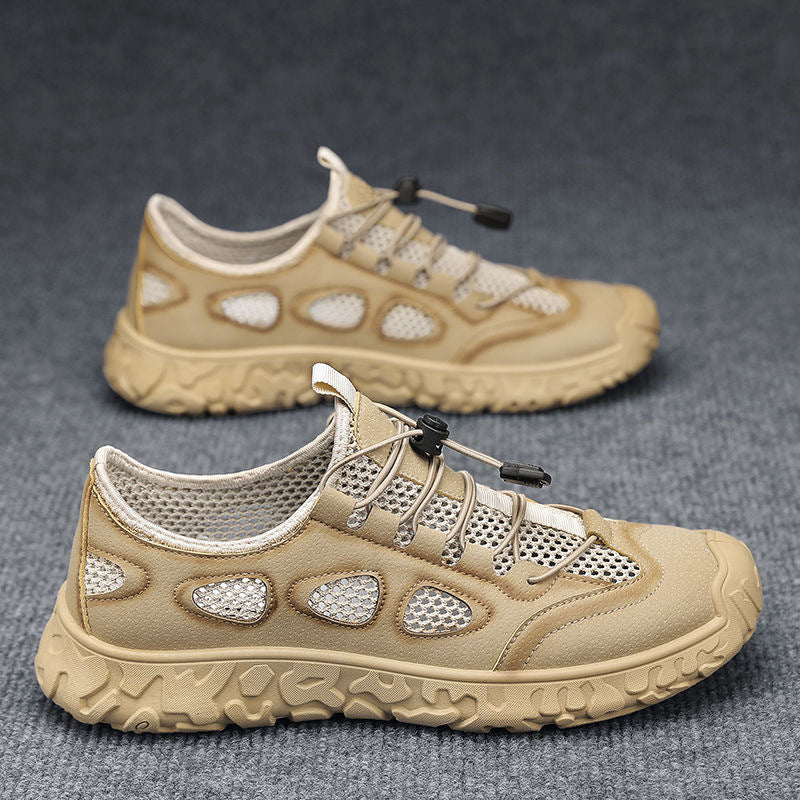 Damen Bungee-Sneaker mit atmungsaktivem Mesh-Obermaterial und rutschfester Sohle Heidi Mode - Image 4