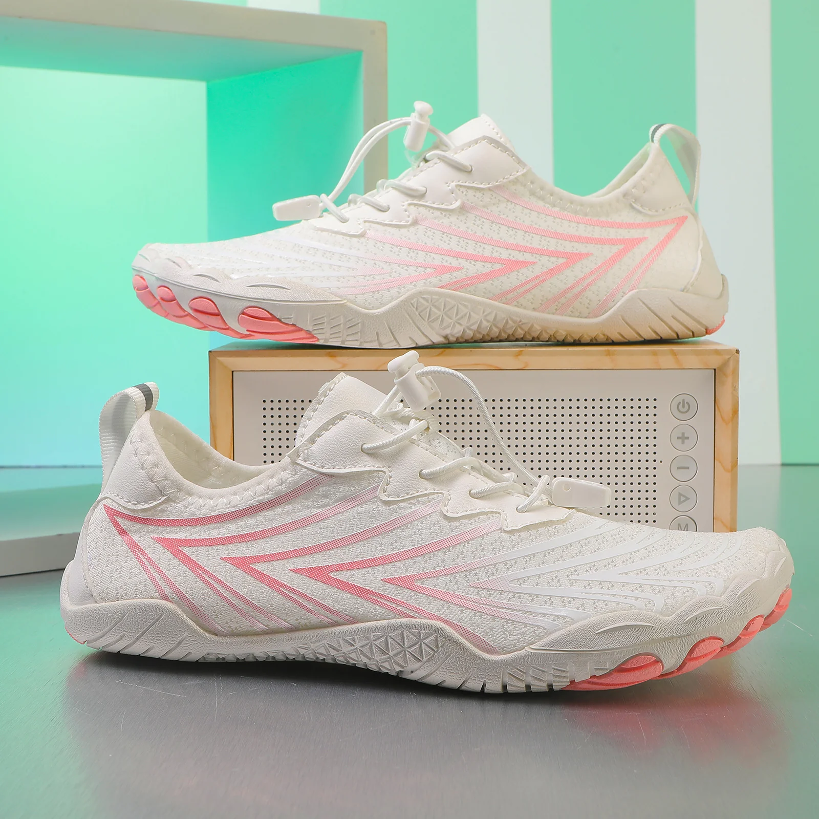 Damen Bunte Sportschuhe mit rutschfester Sohle und atmungsaktivem Obermaterial Heidi Mode - Image 11