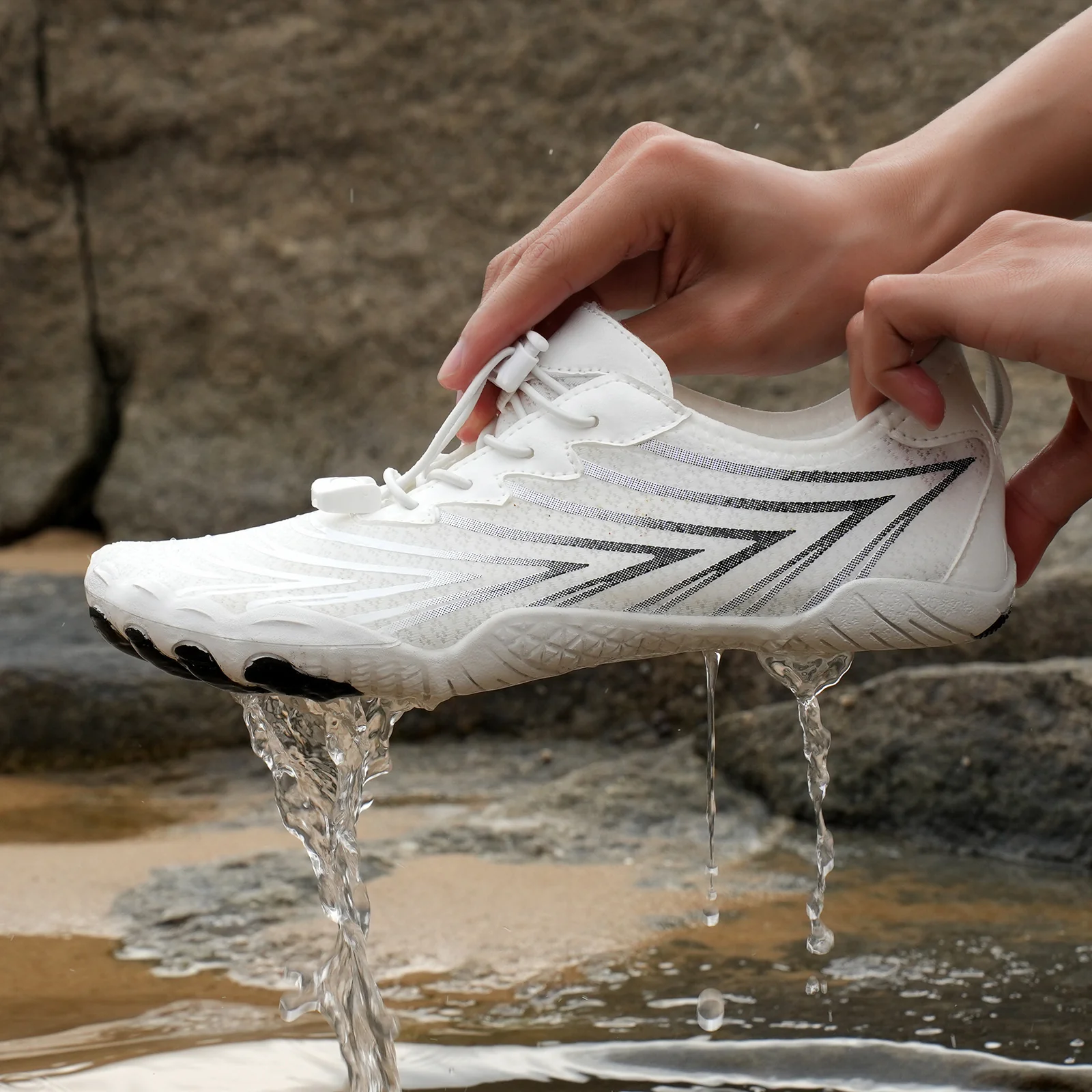 Damen Bunte Sportschuhe mit rutschfester Sohle und atmungsaktivem Obermaterial Heidi Mode - Image 3