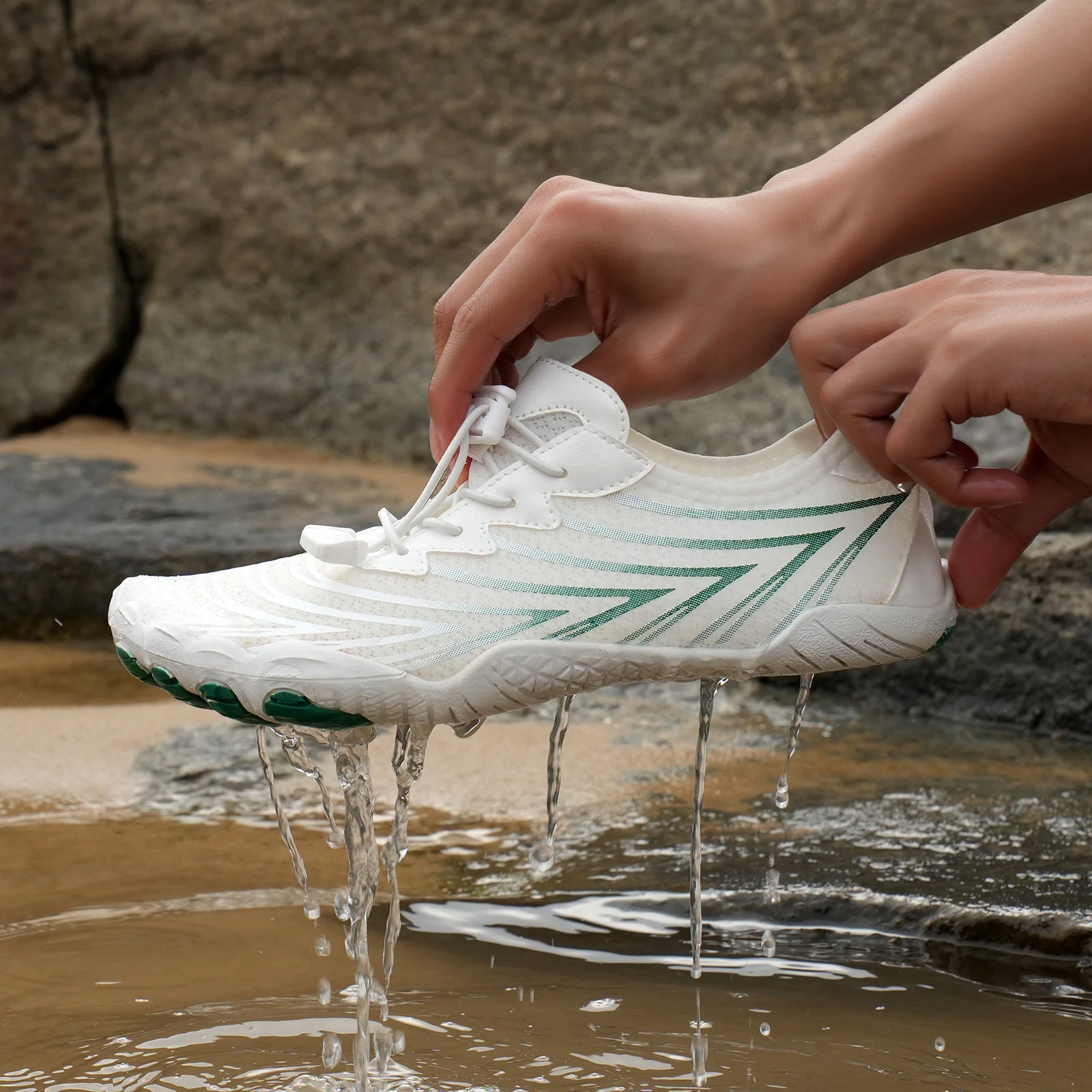Damen Bunte Sportschuhe mit rutschfester Sohle und atmungsaktivem Obermaterial Heidi Mode - Image 4